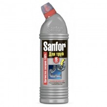 Средство для труб Sanfor жидкость 750 мл бутылка пластик