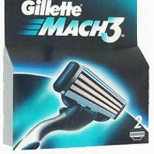 Кассета Gillette Mach 3 2шт.