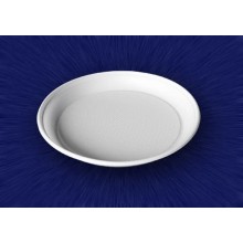 Тарелка десертная d170мм белая ПС одноразовая 