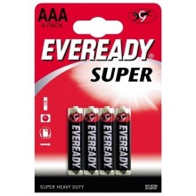 Батарейка 1шт. Eveready super AAA R03 1,5V