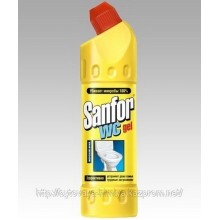 Средство для сантехники Sanfor WC гель 750 мл бутылка пластик