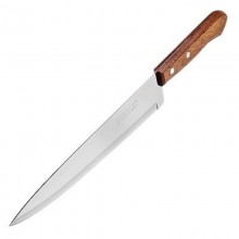 Нож кухонный лезвие 220мм широкое Tramontina ручка дерево арт.22902/009 (871-178) 