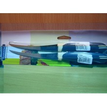 Нож кухонный лезвие 120мм с зубчиками Tramontina ручка пластик арт.23512/215 