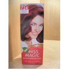 Краска для волос Miss Magic № 724 красное дерево