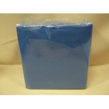 Салфетки бумажные 33х33см 50шт. 1-слойные Salfatex синие Россия