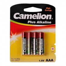 Батарейка 1шт. Camelion plus alkaline AAA LR03 1,5V