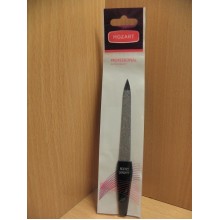 Пилка для ногтей Mozart 125мм металл ручка пластик на блистере арт.2073 