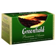 Чай зелёный Greenfield 25 пакетиков в коробке 