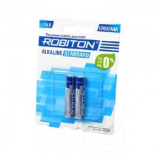Батарейка 1шт. Robiton alkaline standart AAA LR03 1,5V