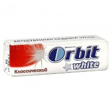 Жевательная резинка Orbit white классический 13,6г 