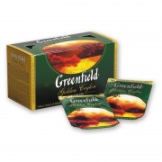 Чай чёрный Greenfield 25 пакетиков в коробке 