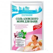 Соль для ванн 500г Азовского моря успокаивающая