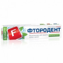 Паста зубная Фтородент 62 г фитокомплекс