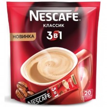 Напиток кофейный растворимый 3 в 1 Nescafe 16г в пакете 
