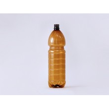 Бутылка 1,0 л коричневая с крышкой d28мм ПЭТ одноразовая 