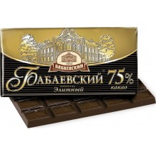 Шоколад Бабаевский Элитный 75% 100/90г 