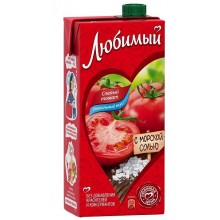 Сок Любимый Спелый томат 0,95л в коробке /12
