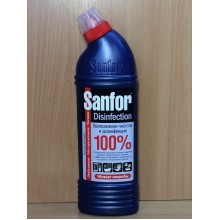 Средство для сантехники Sanfor Disinfection жидкость 750 мл бутылка пластик