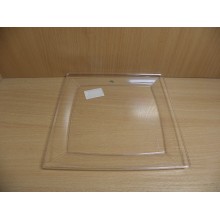 Тарелка Дизайн квадратная плоская 172х172мм прозрачная ПС одноразовая арт.2001 