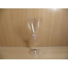 Бокал для вина 0,16л Съёмная ножка прозрачный ПС одноразовый арт.1012