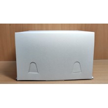 Коробка для торта 280х280х180мм гофрокартон белый арт.2.4.1