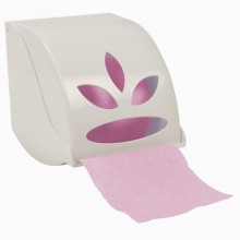 Держатель для туалетной бумаги пластик цвет белый Фантазия арт.М1129 Конвент