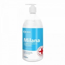 Мыло жидкое антибактериальное Grass Milana содержит антисептик (арт.125435) жидкость 1000 мл с дозатором