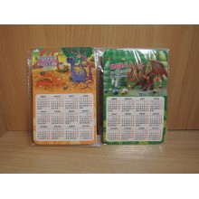 Календарь-магнит Символ года Дракон 14,5х10см пластик 