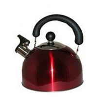 Чайник 2,5л Добрыня Цветной нержавейка со свистком в коробке арт.DO-2903 