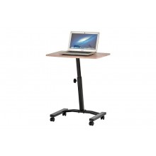 Столик для ноутбука UniStor ТEDDY 60х40см h58-82см металл+дерево цвет беленый дуб арт.210495 