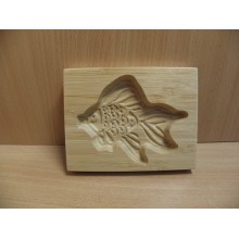 Форма для печатного пряника 1шт. дерево Рыбка в пакете арт.48651 
