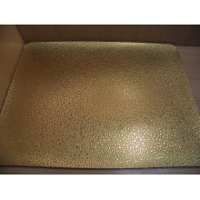 Салфетка сервировочная 40х30см прямоугольная Капли золото 