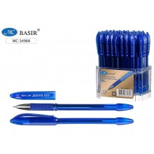 Ручка шариковая Basir синяя стержень d 0,7мм арт.МС-3498