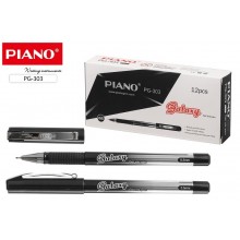 Ручка гелевая Piano Galaxy чёрная стержень d 0,5мм арт.PG-303/чёрн/