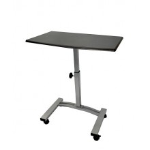 Столик для ноутбука UniStor Sid на колёсиках 60х40см h58-82см металл+дерево арт.210006 