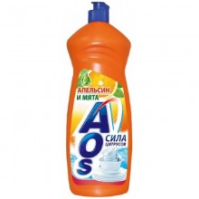 Средство для посуды AOS в ассортименте жидкость 900 г бутылка пластик
