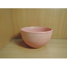 Салатник керамика Меланж розовыймм круглый 620мл без упаковки арт.SB5.5Mp 