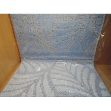 Коврик для ванной комнаты 50х80см прямоугольный ворсовый Bombini One Color св.голубой арт. CLT 202022 