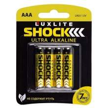 Батарейка 1шт. Luxlite Shock ultra alkaline AAA LR3 1,5V