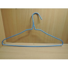 Плечики для блузки пластик нескользящие (синие) 40х22см арт.70947 