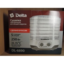 Электросушилка для продуктов Delta 250Вт 5 секций х1,5л арт.DL-6890 