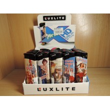 Зажигалка газовая карманная Luxlite XHD 8500L АП WP Pin-Up 