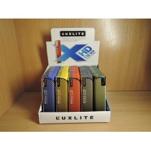 Зажигалка газовая карманная Luxlite XHD 118WP Carbon Rubber 