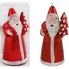 Фигурка-подвеска Дед Мороз красный h 12см пластик без упаковки 1 арт.SYQC-0123253-1