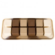 Форма для льда и шоколада на 12 шт. силикон Tiramisu 25х11х2,8см арт.9904435 