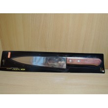 Нож кухонный лезвие 200мм без зубчиков Mallony Albero ручка дерево Поварской арт.MAL-01AL 005165 