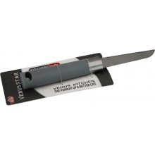 Нож кухонный лезвие 95мм без зубчиков Venus Star ручка пластик арт.LB-69 