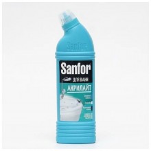 Средство для ванной Sanfor Акрилайт жидкость 750 г бутылка пластик