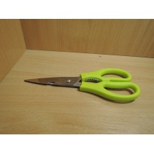 Ножницы кухонные 210мм салатовые ручки пластик арт.HL-107 